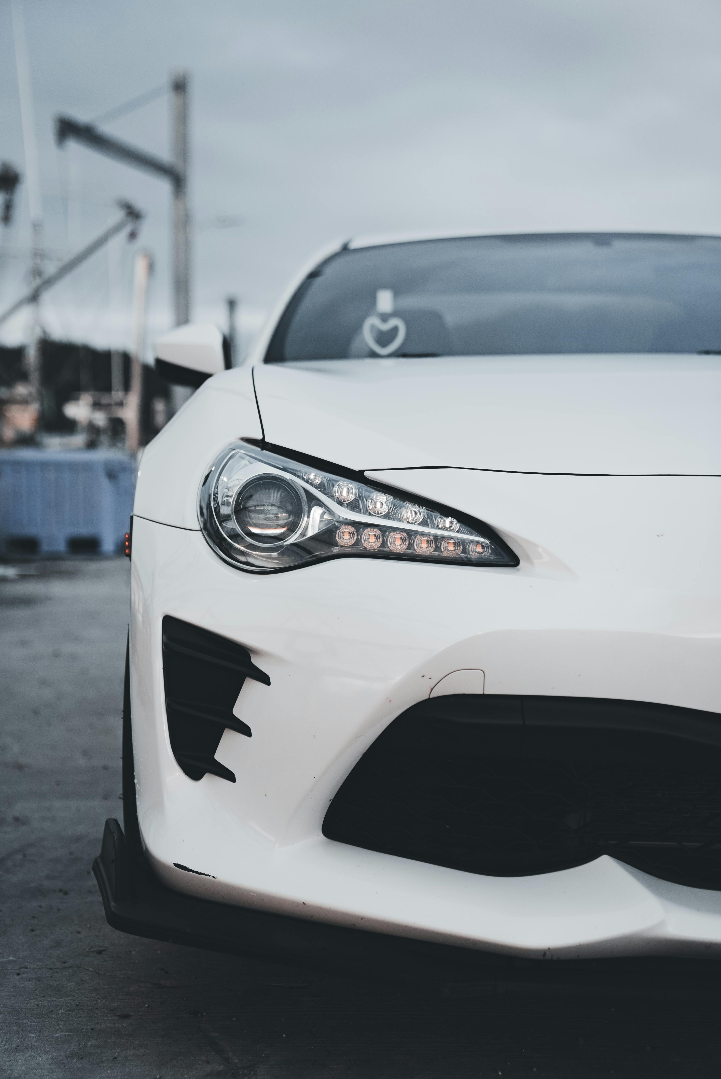 Toyota GT86 Headlight Free Stock Photo