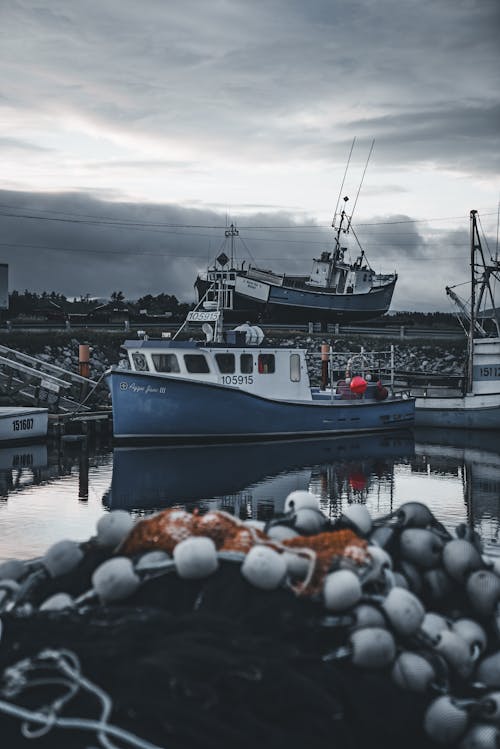 Fishing Boat in Port