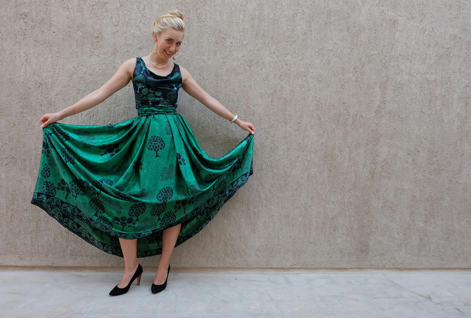 Emerald Elegance Dress