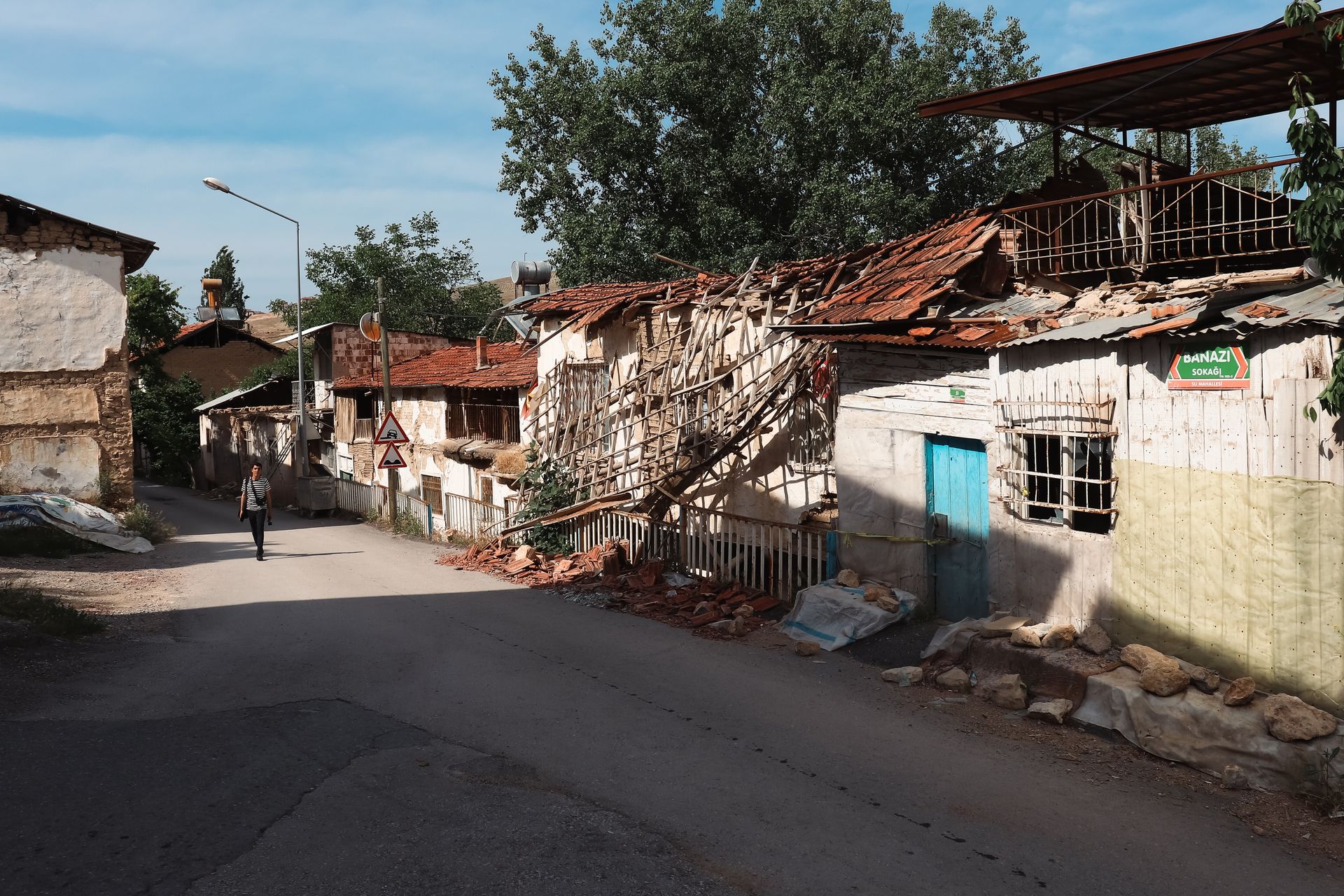 House with a Collapsed Roof