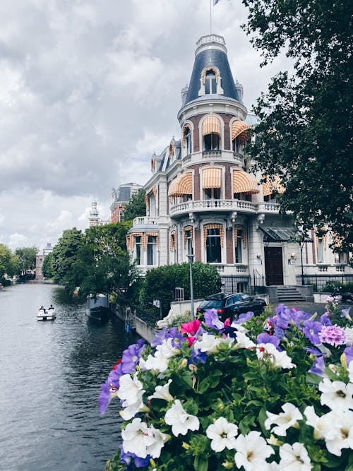 grachten, アムステルダム, 水の無料の写真素材