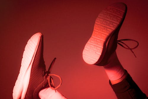Free Pair of Black Shoes Stock Photo