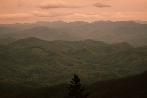 Бесплатное стоковое фото с восход, горный хребет, горы