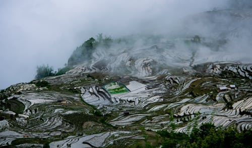 Foto stok gratis awan, bukit, cuaca