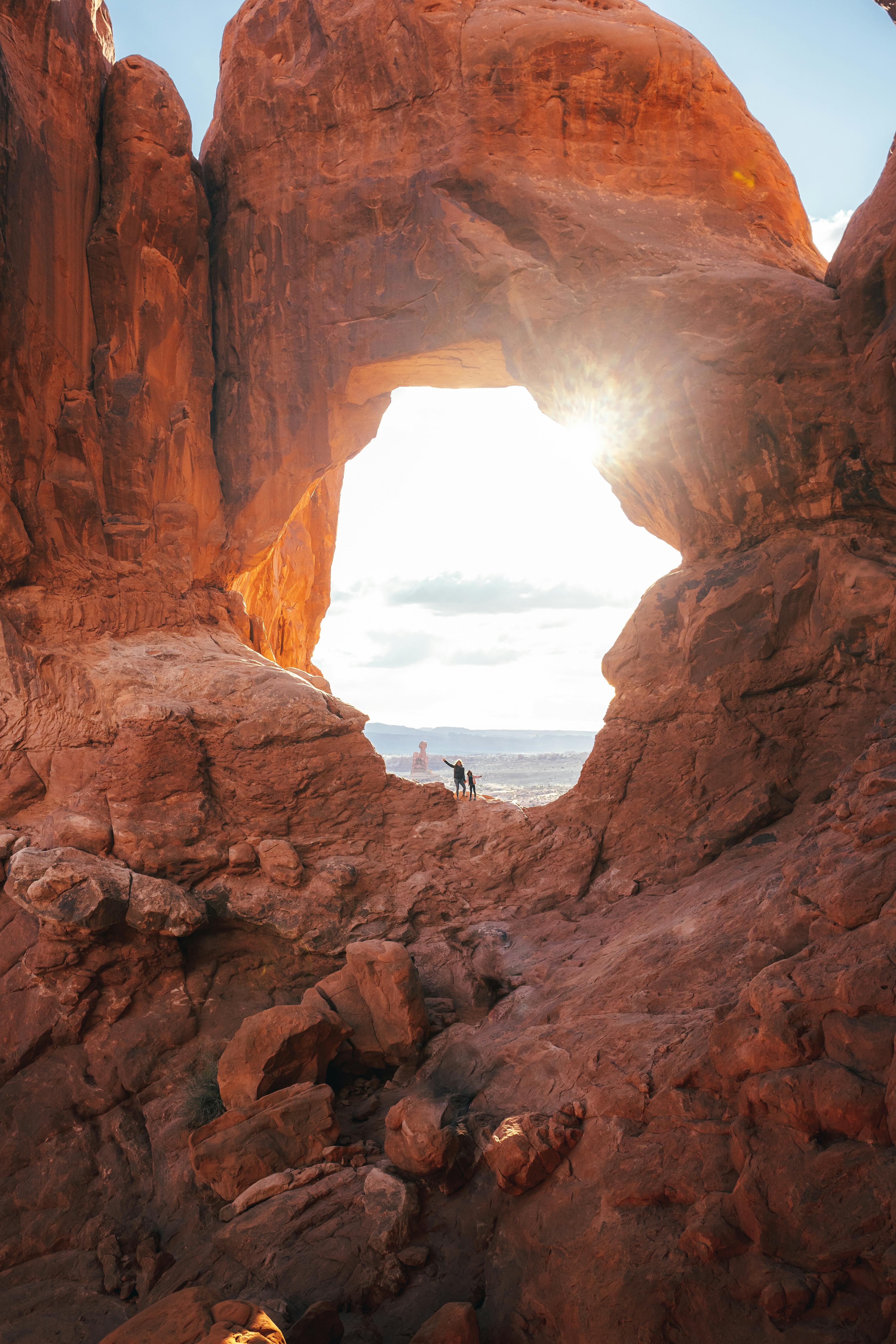 arches national park femme