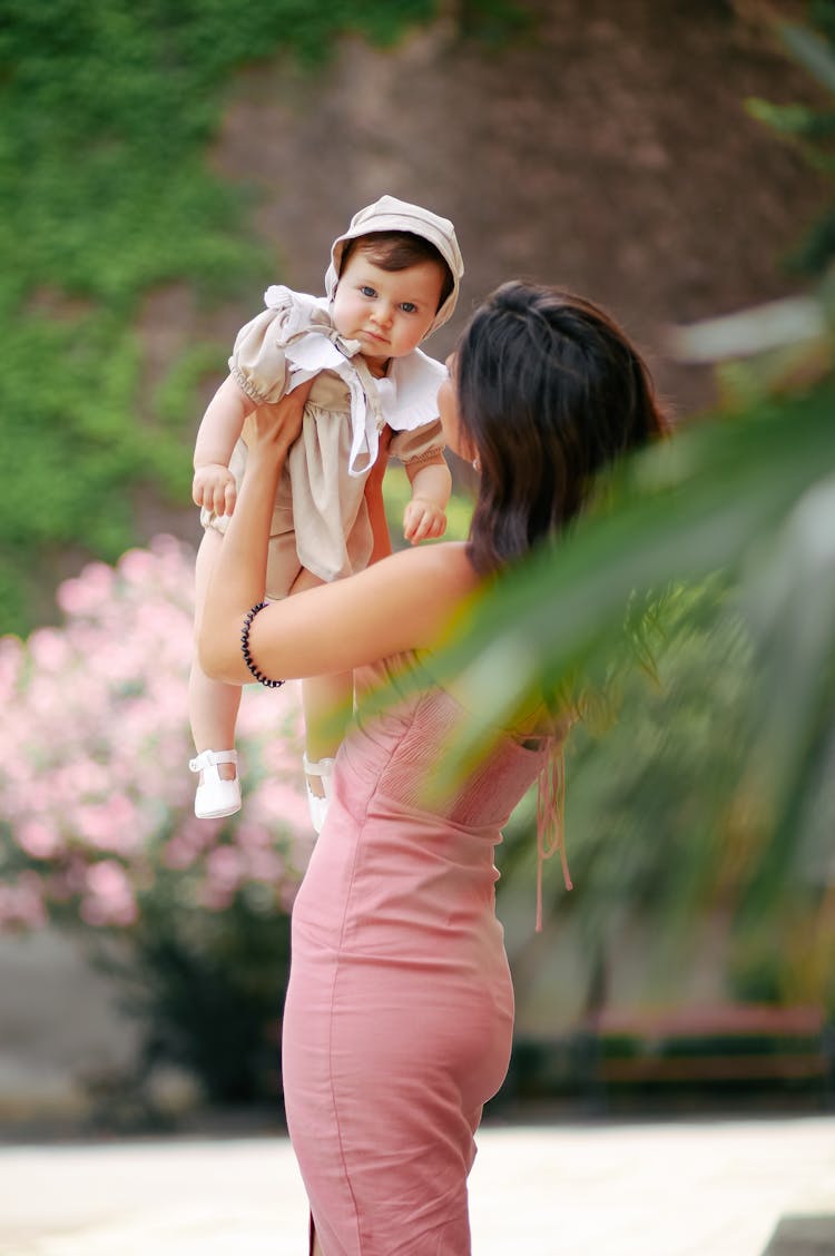 Mother Holding Baby