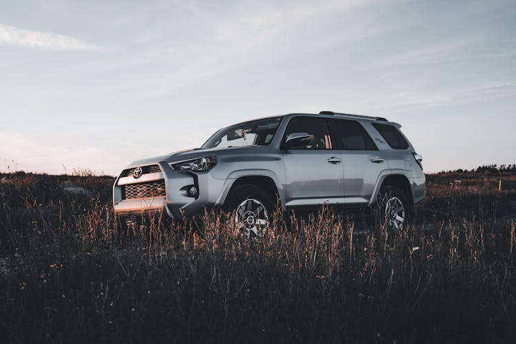 Silver Toyota 4Runner