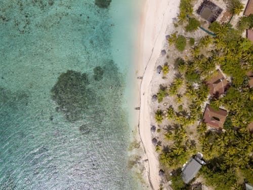 Ingyenes stockfotó drónfelvétel, felülről, fidzsi-szigetek témában