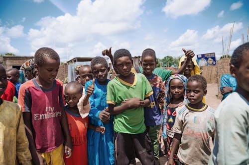 Gratis stockfoto met african-girls, afrikaanse jongens, dorp