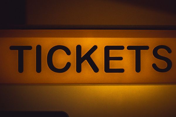 Colorful train cards