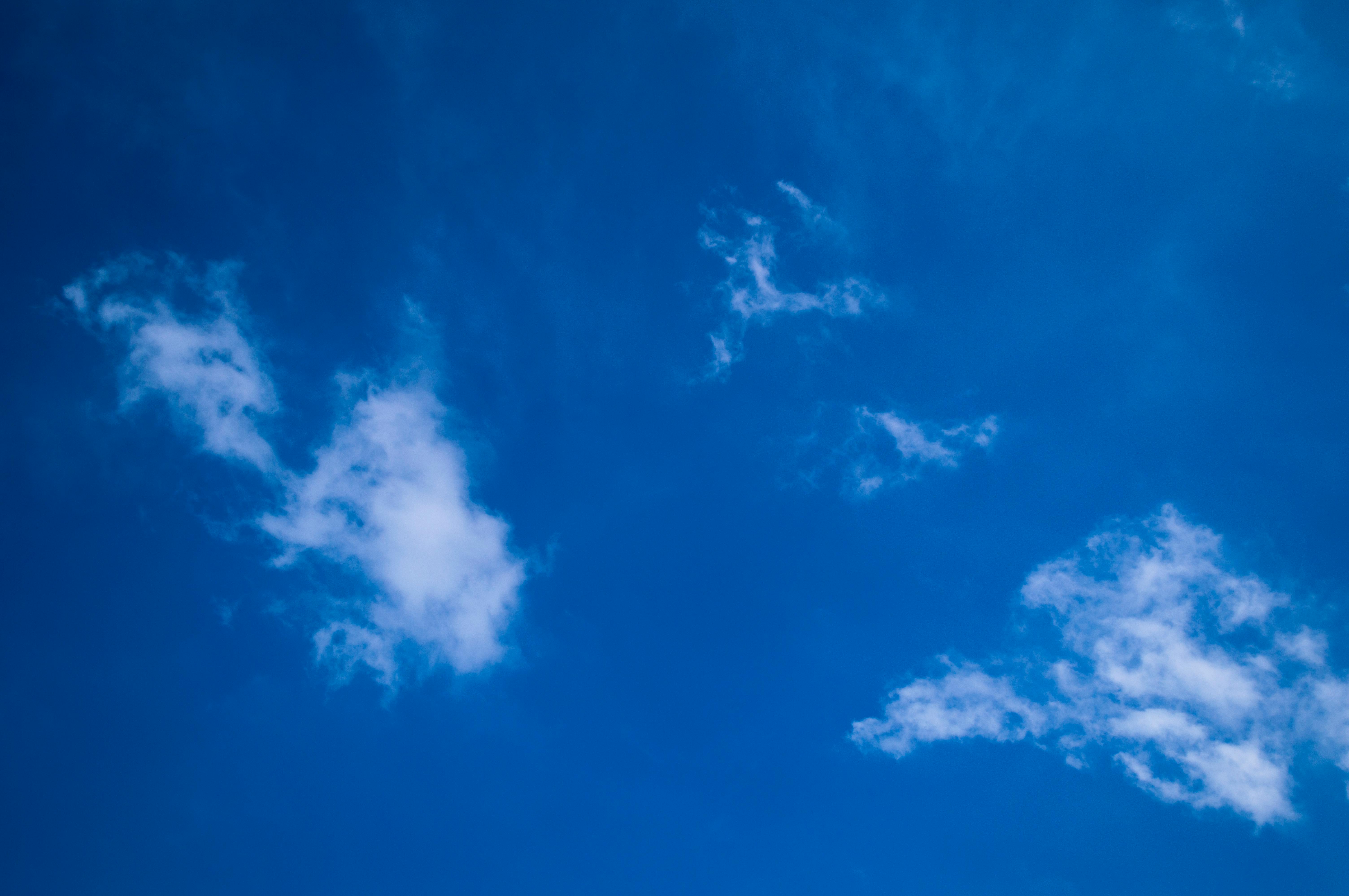 Free stock photo of background, blue, cloud