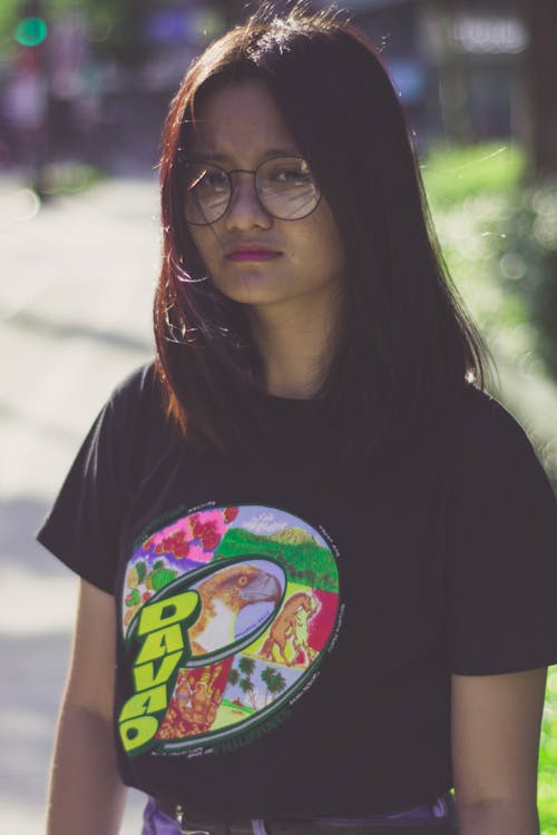 Photo Of Woman Wearing Black Shirt