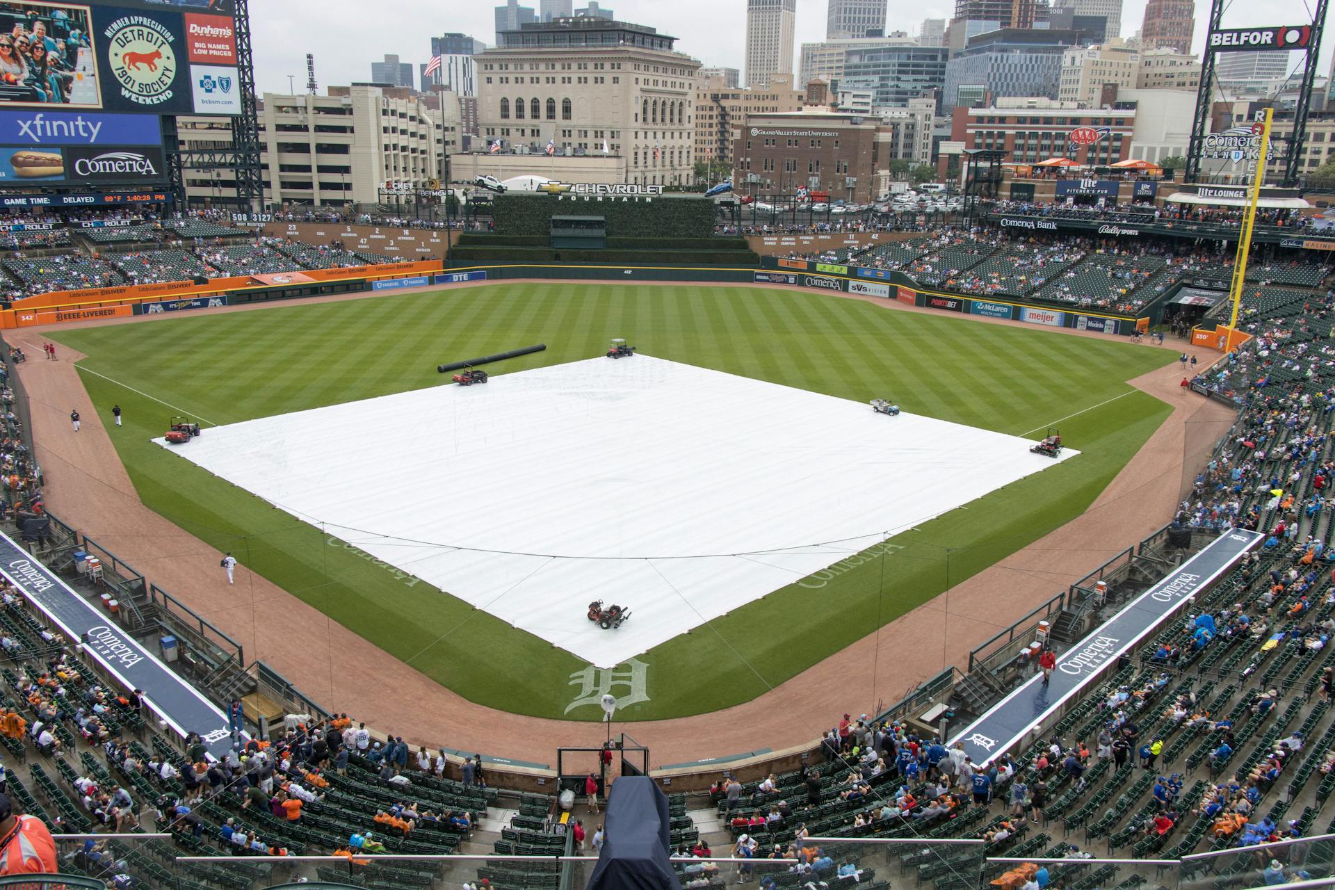 View of a Baseball Stadium