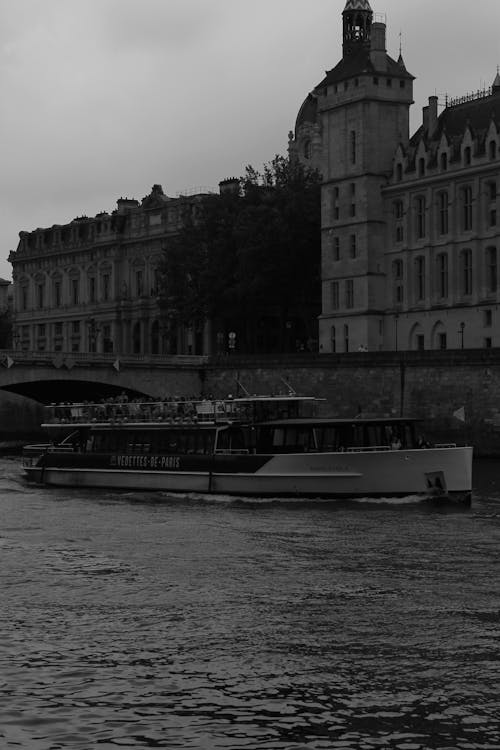 Δωρεάν στοκ φωτογραφιών με ασπρόμαυρο, βάρκα, Γαλλία