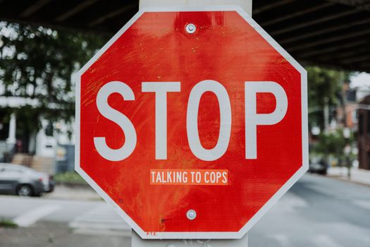 Stop Sign with an Addendum