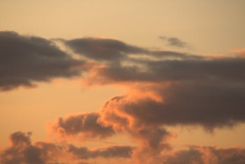 Clouds on Sky at Sunset