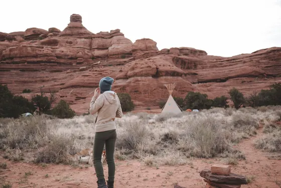 Backcountry camp · reserved zone, Permit + zone required · carry water