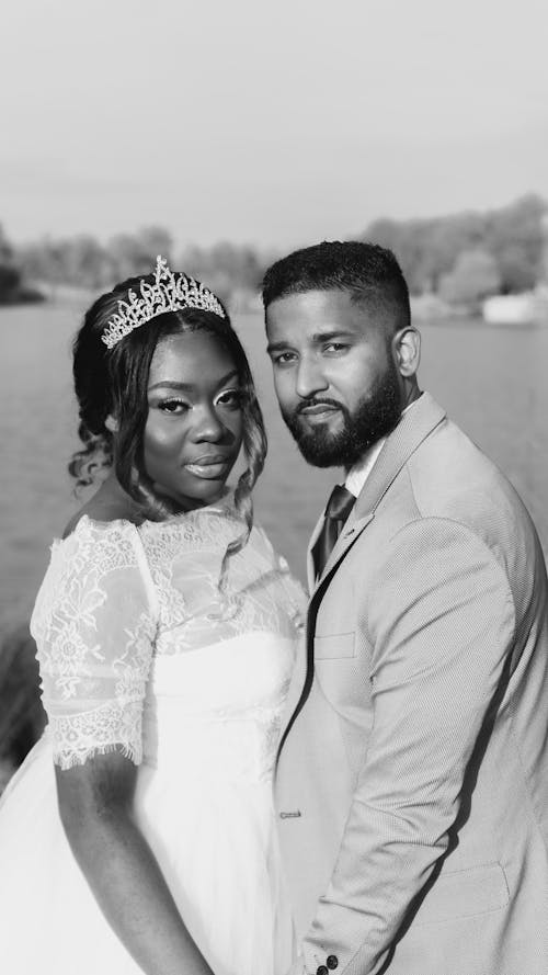 Newlyweds on the River Bank