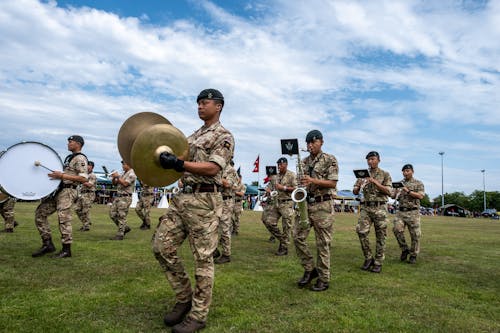 군대, 남자, 드럼의 무료 스톡 사진