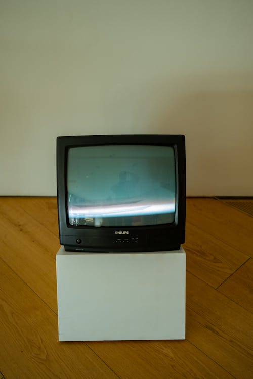 Retro Television in a Living Room