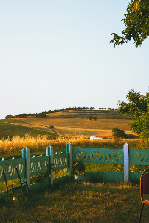 Fence on a Farm