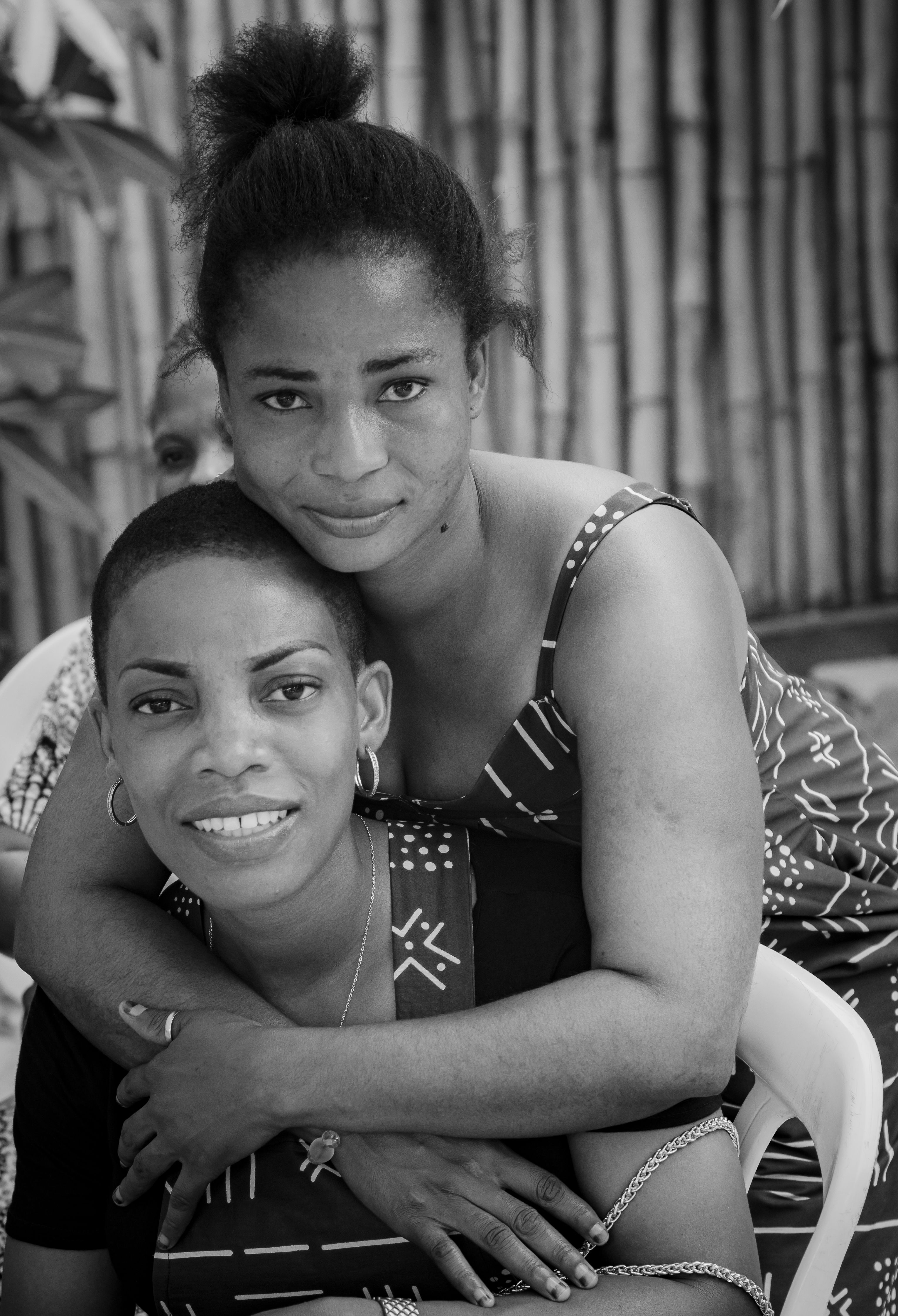 Portrait of an African Women in Black and White · Free Stock Photo