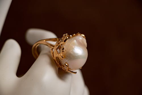 Luxury Ring on a Mannequin