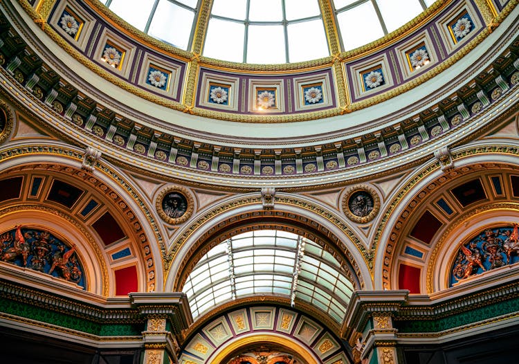 Patterns Decorating National Gallery In London