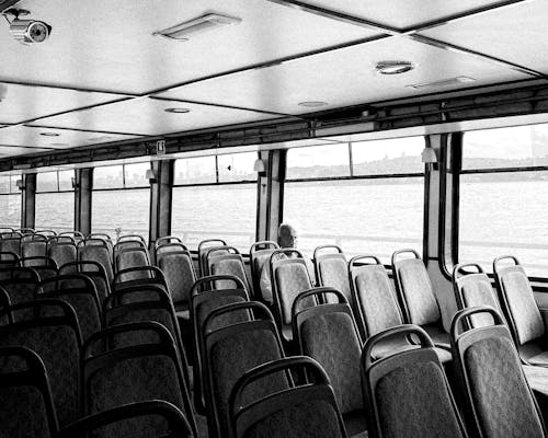 Základová fotografie zdarma na téma černobílý, cestování, moře