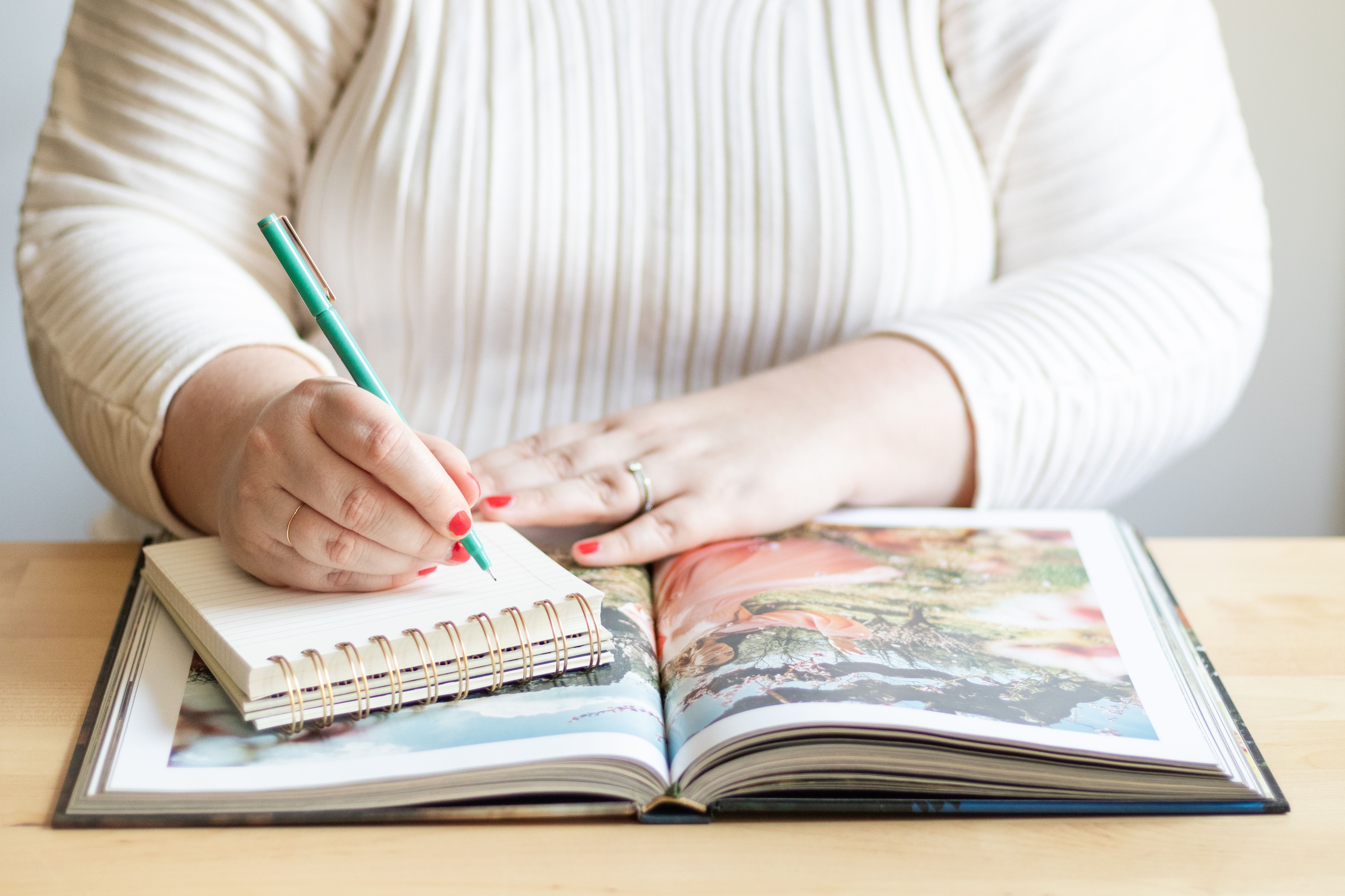 A mindful stretch at your desk, one easy step at a time
