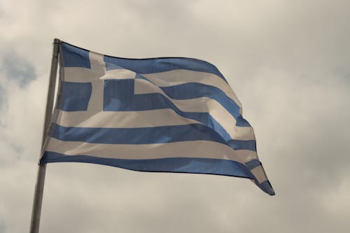 Immagine gratuita di bandiera, cloud, grecia