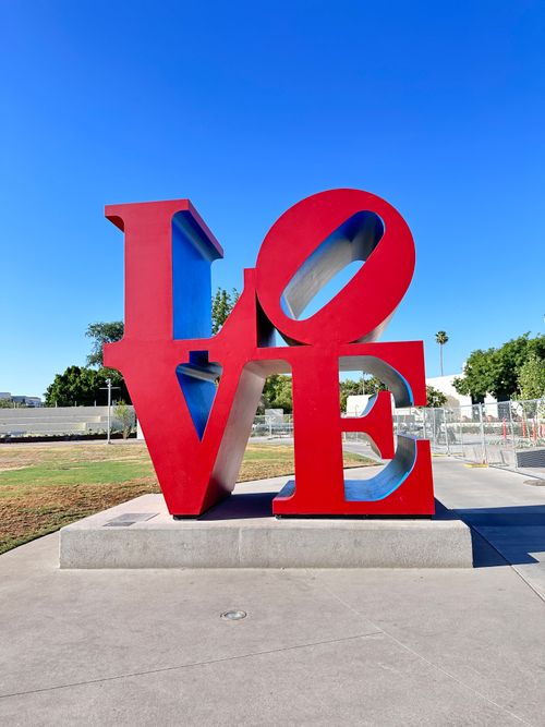 Free Famous Love Sign Stock Photo