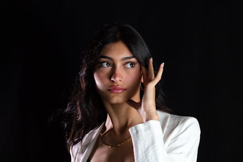 Brunette Woman Portrait