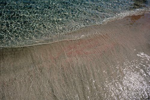 ドローン撮影, 上面図, 岸の無料の写真素材