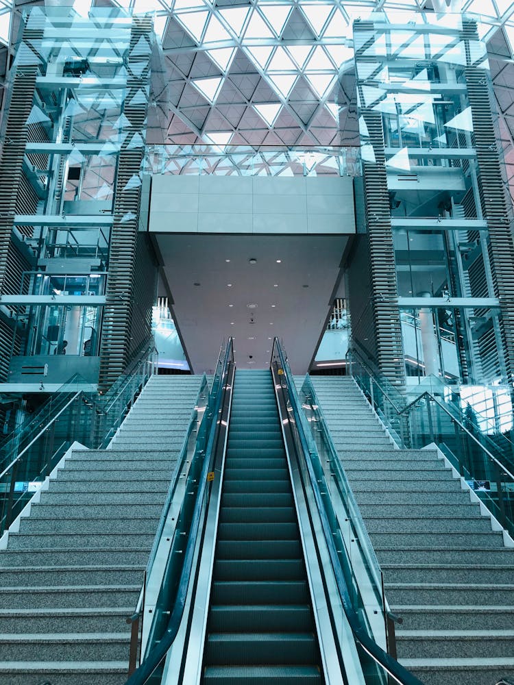 Photo Of Escalator And Staircase