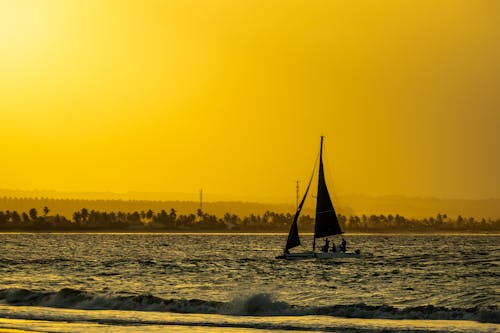 Sailboat in Bay