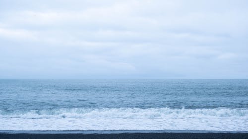 Základová fotografie zdarma na téma horizont, mávat, moře