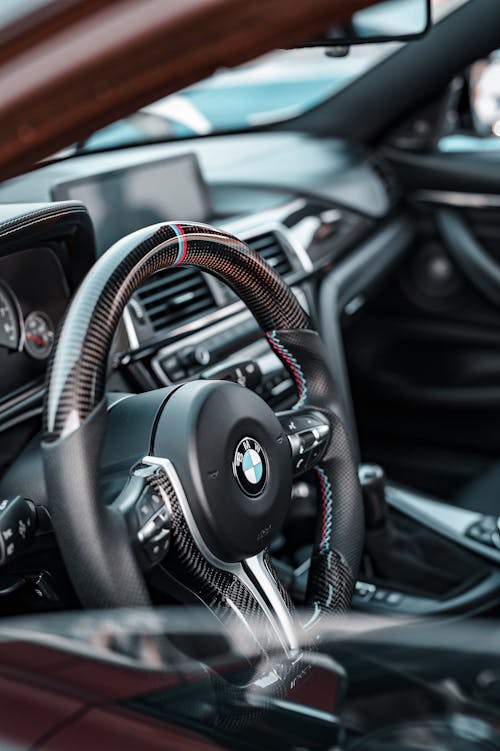 Fotobanka s bezplatnými fotkami na tému auto, BMW, interiér