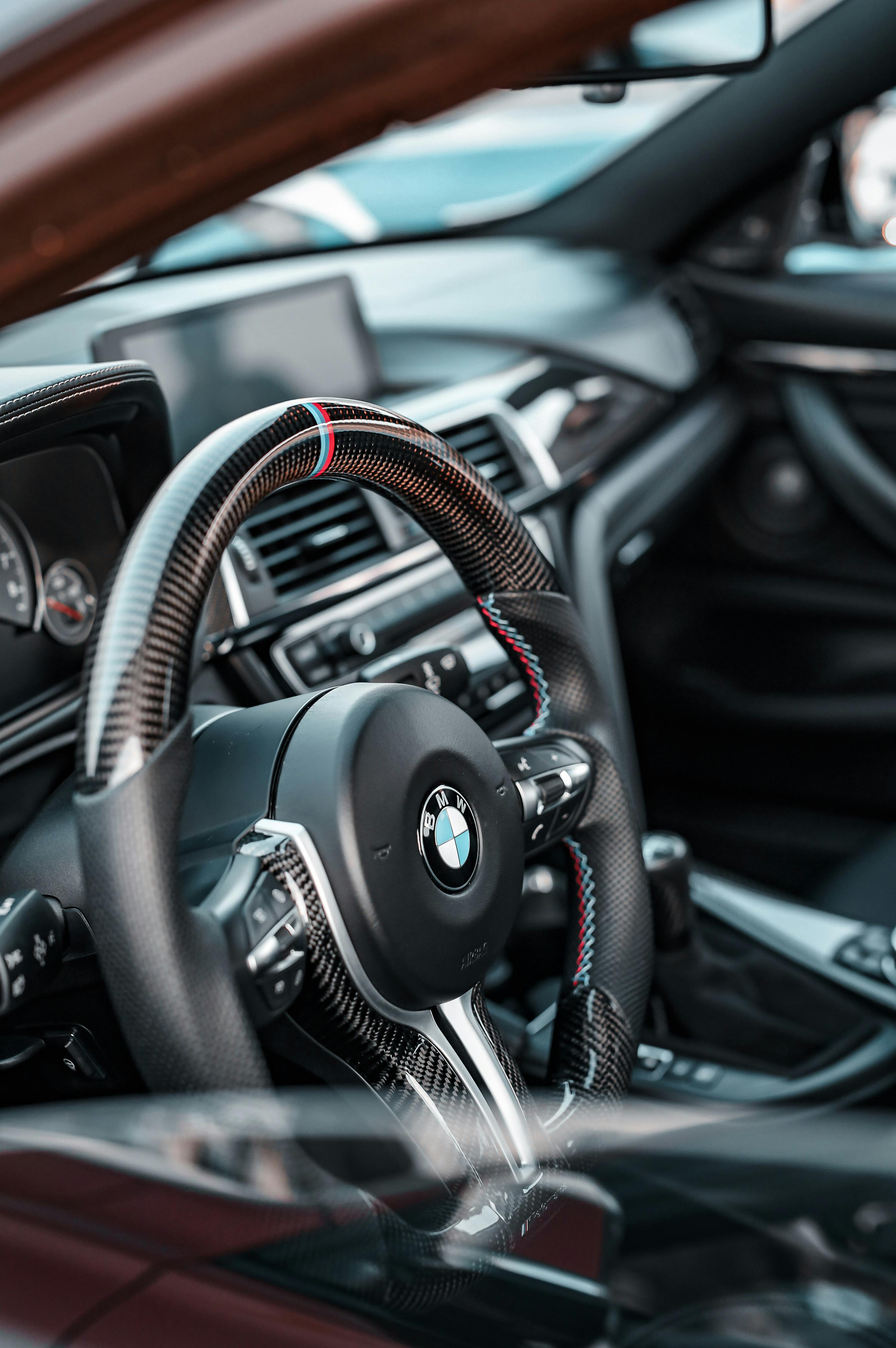 Steering Wheel of BMW · Free Stock Photo