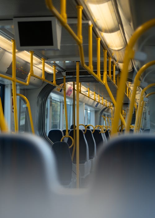 Empty Interior of a Train 