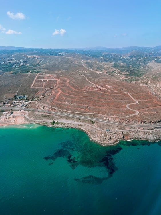 Imagine de stoc gratuită din călătorie, coastă, fotografie cu drona