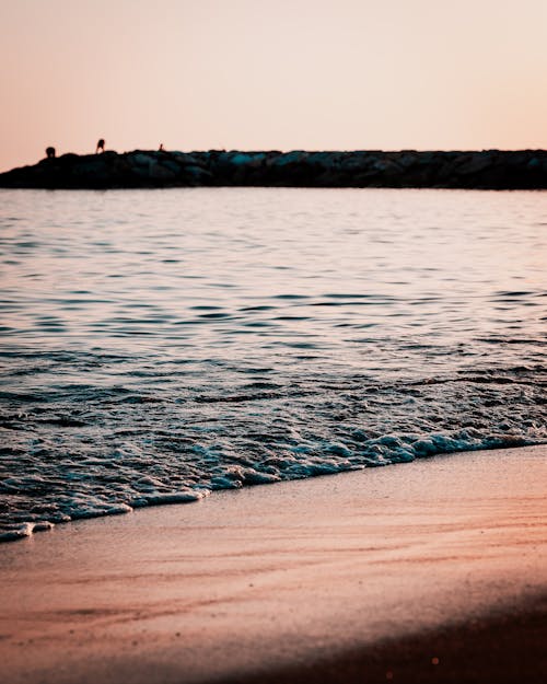 모래, 물, 수직 쐈어의 무료 스톡 사진