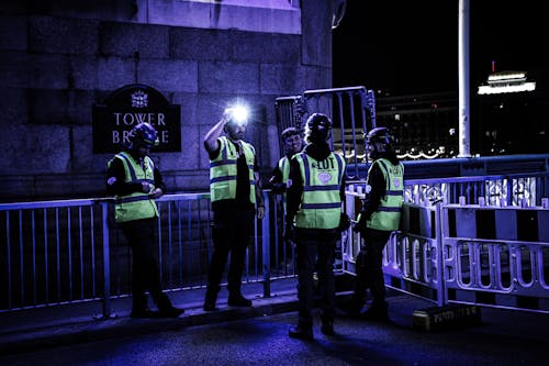 Free stock photo of city at night, tower bridge