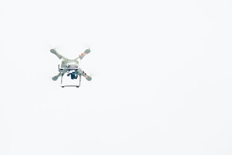 White Quadcopter