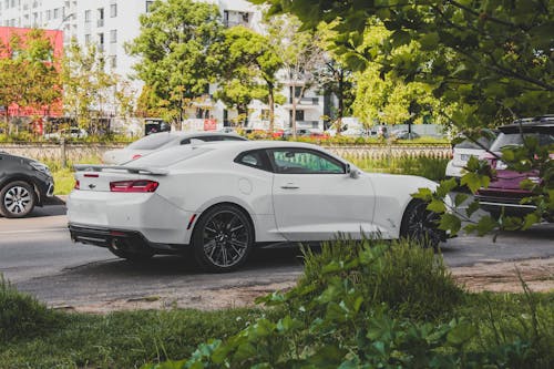 White Chevrolet Camaro 