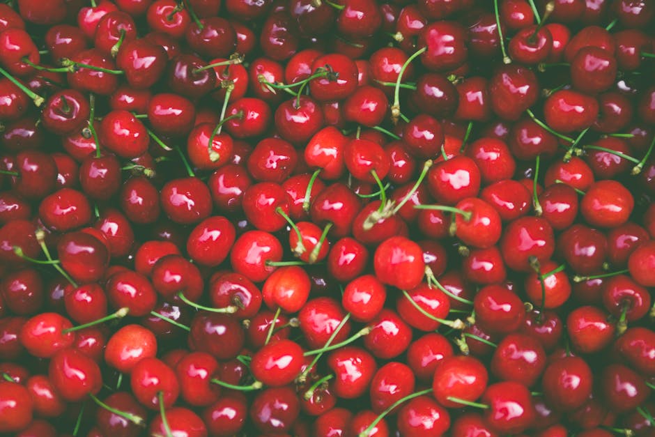 Pile of Cherry Fruit - Sainsburys