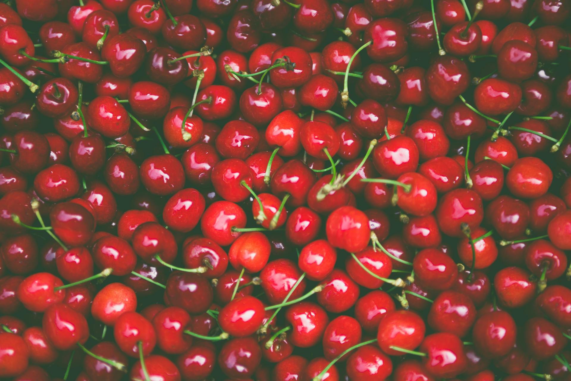 Pile of Cherry Fruit