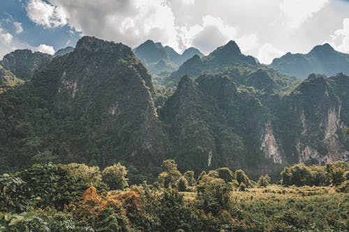 アジア, ラオス, 山岳の無料の写真素材