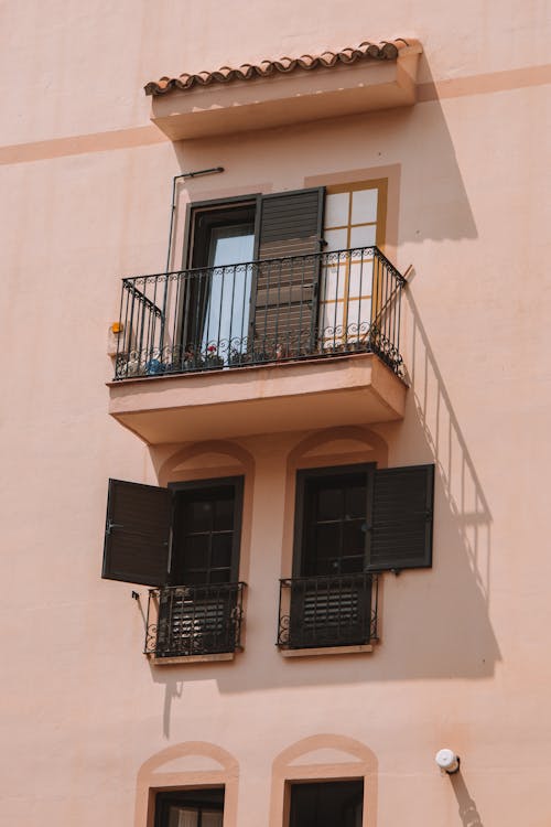 Balcony on Building Wall