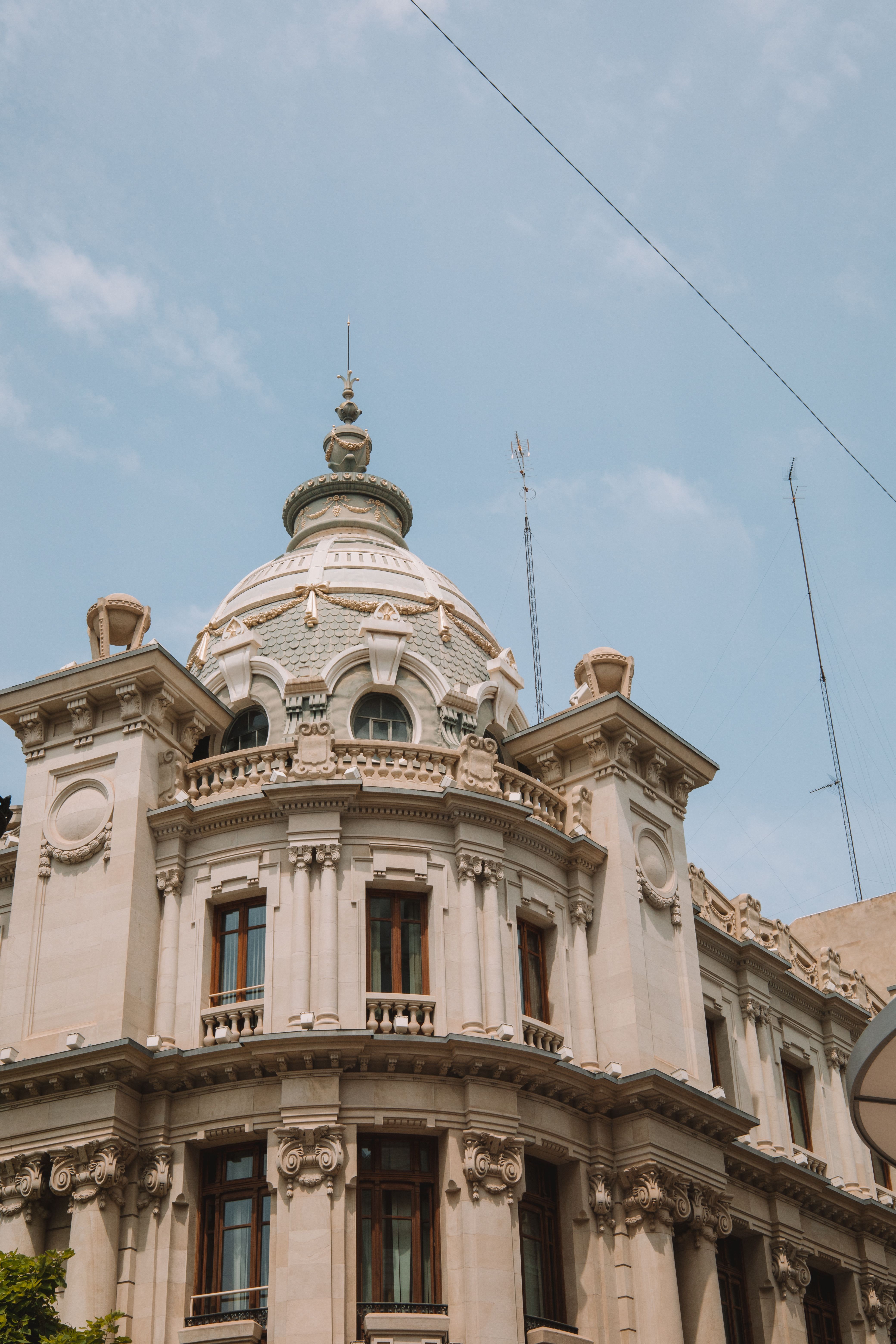 Facade of a Traditional Building in City · Free Stock Photo
